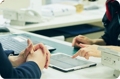 ご精算時の様子